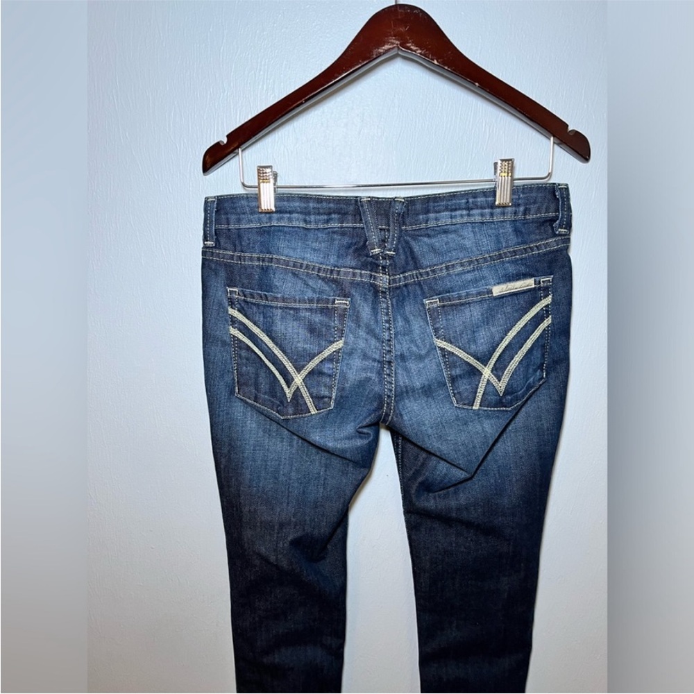 William Rast Dark Blue Skinny Jeans - Picture 5 of 7